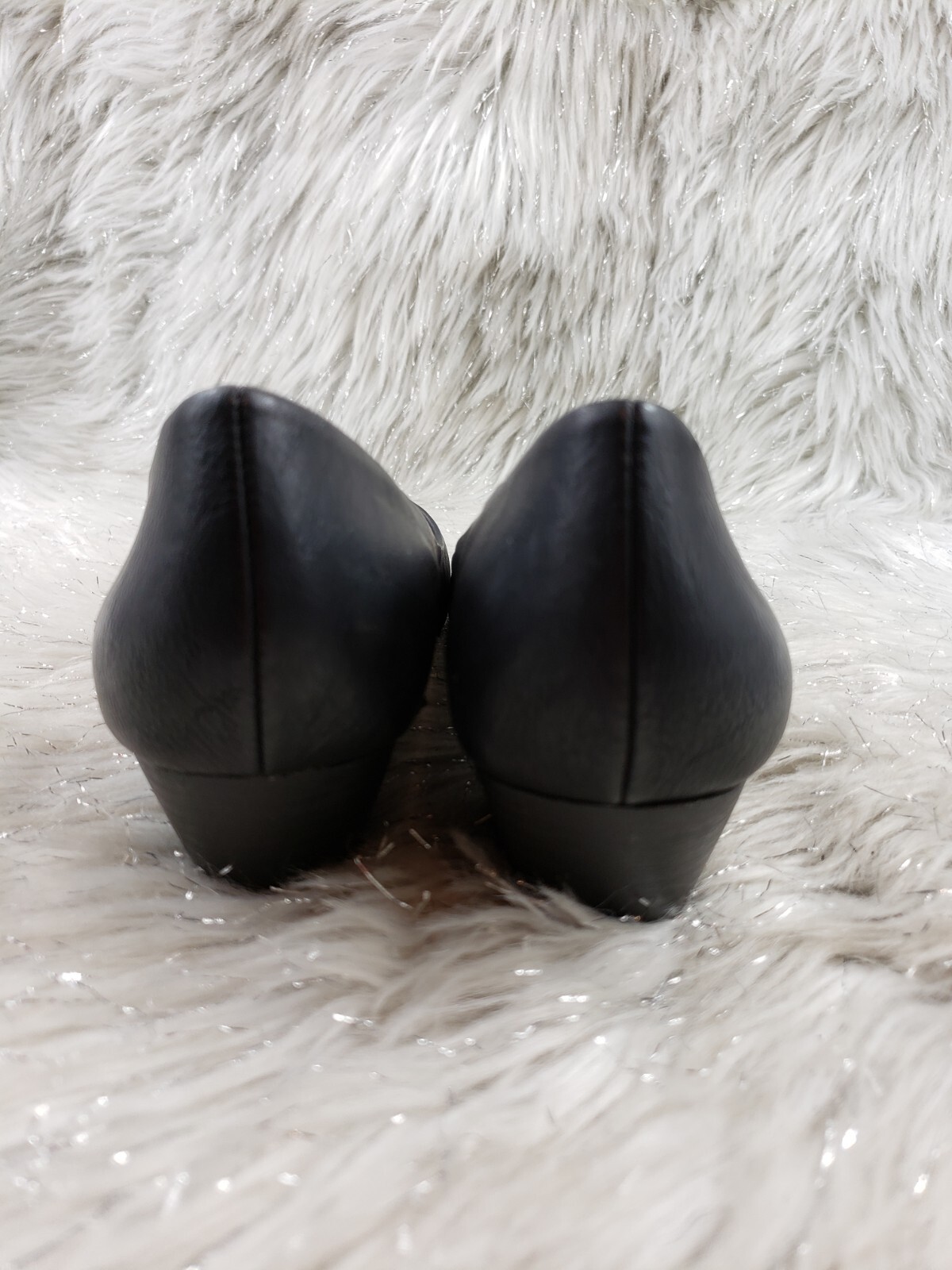 CL by Laundry Basic Black Pointed Toe Pumps Heels… - image 5