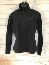 Kathmandu Women’s Fleece Jacket ¾ Zipper Polartec Classic Sign Front Black Sz 6