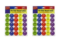 Pricing Stickers Garage Sale, Business - For Sale Blank 1 Price Labels 500 Pc Pricing Stickers Garage Sale, Business - For Sale Blank 1 Price Labels 500 Pc