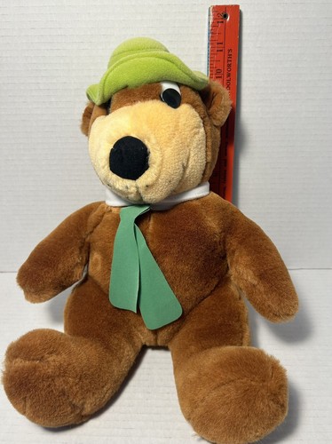 Oso yogui de colección Hanna Barbera felpa sentada 11"" de alto excelente estado - Imagen 2 de 5