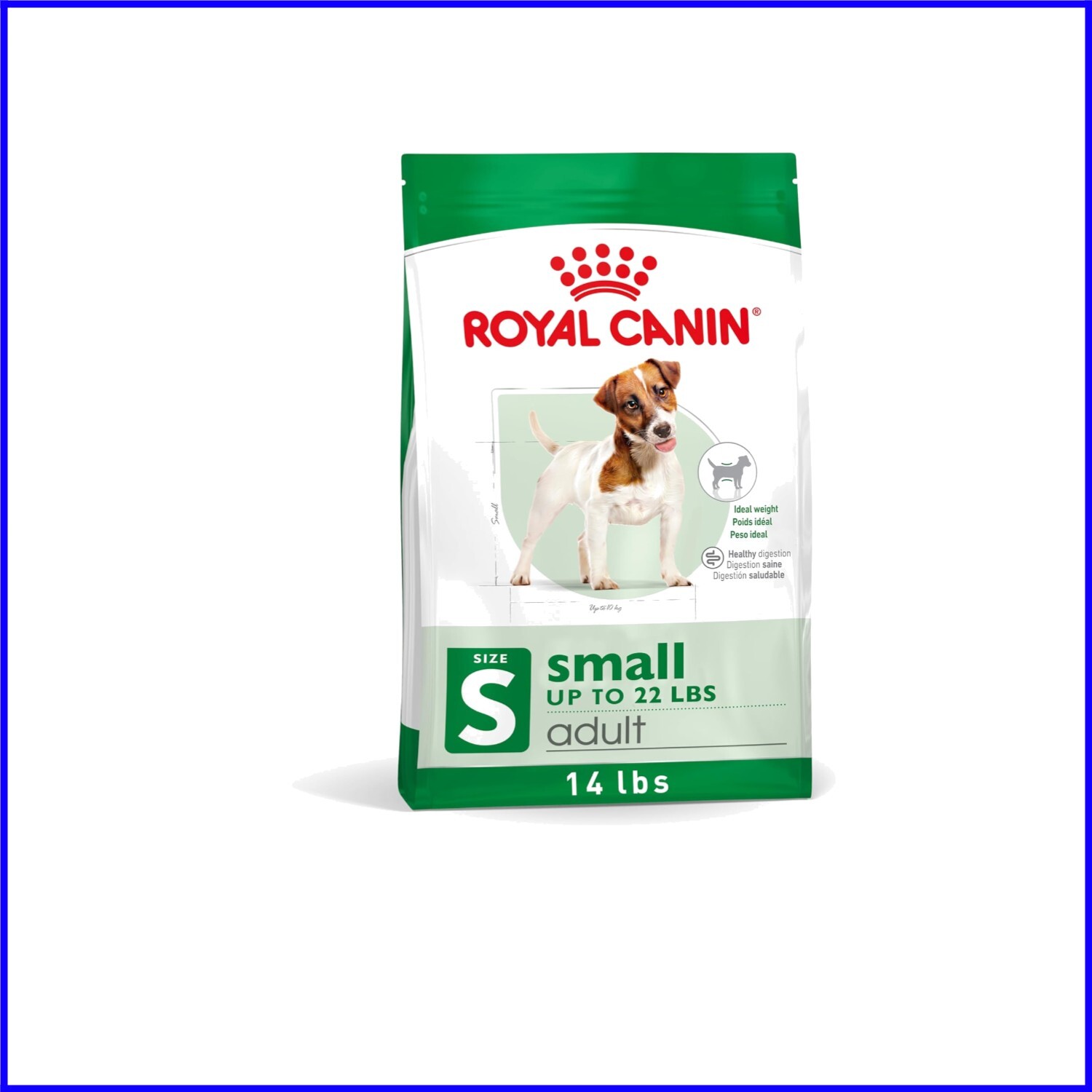 Small Breed Adult Dry Dog Food, 14 lb Bag - Weight Management & Digestive Health