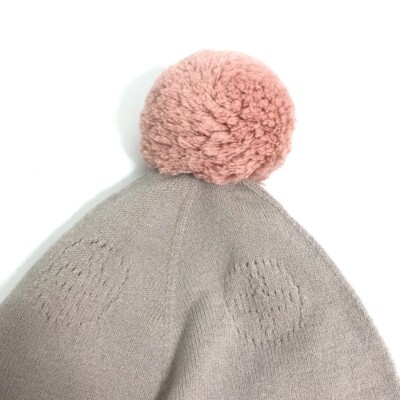 Pink Louis Vuitton Women\'s Knit Beanie with Pom Pom No Tag But Brandnew Women Louis Vuitton Beanie | TikTok main image 2