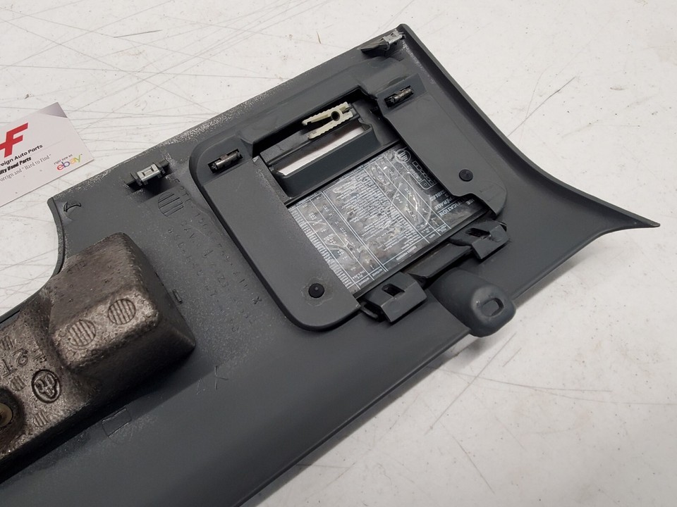 9296 Ford F150 F250 BRONCO LOWER DASH KNEE BOLSTER PANEL DARK GRAY KICK PANEL eBay