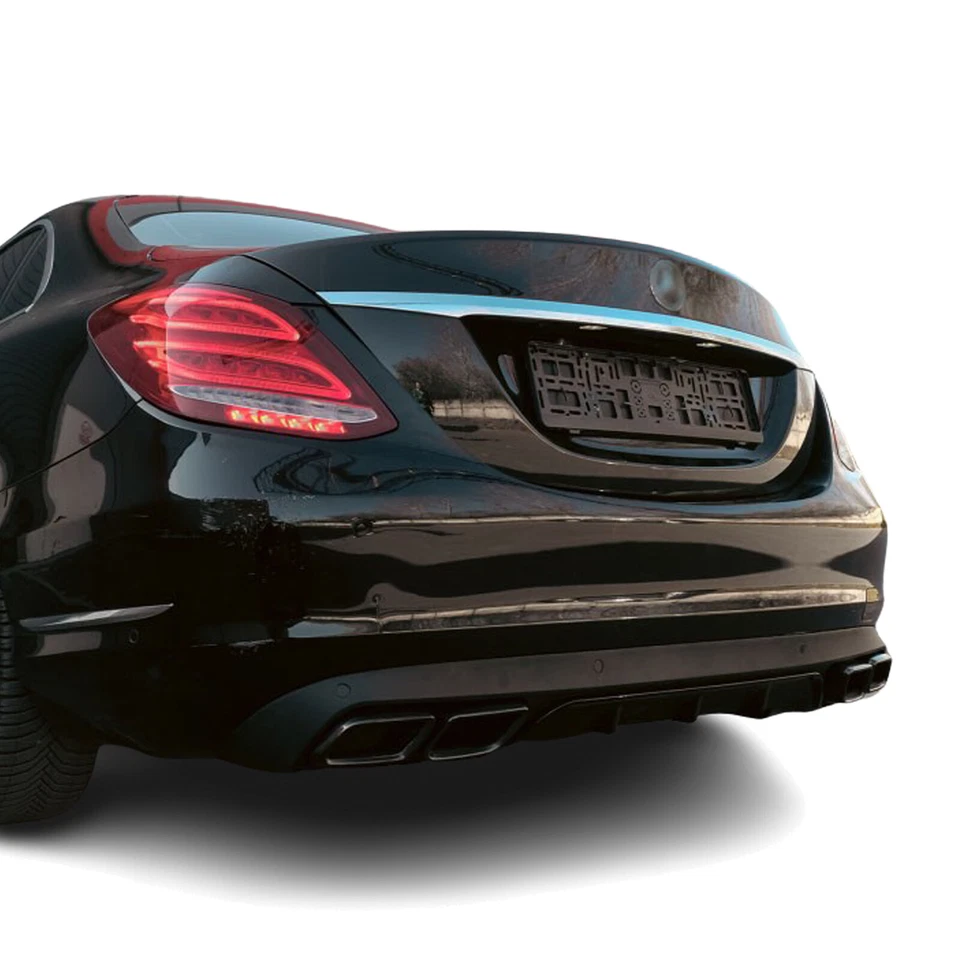 2er Set Auspuff-Endrohre Passend für MERCEDES C-Klasse, E-Klasse, S-Klasse,GLE,  - Bild 2 von 4