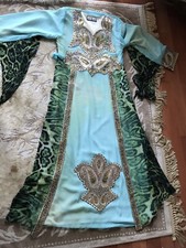 Green indian dress