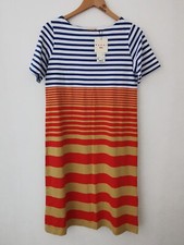 BNWT Uniqlo x Marni Blue Breton Stripe Cotton Dress Size XS * NEW *