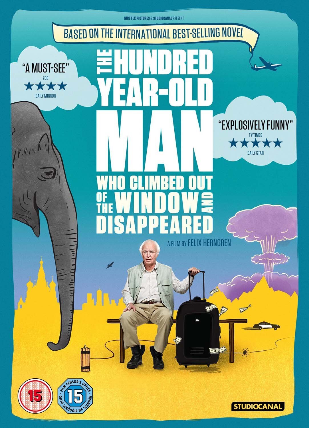 HUNDREDYEAROLD MAN WHO CLIMBED OUT THE W (DVD) Jens Hultén Robert Gustafsson
