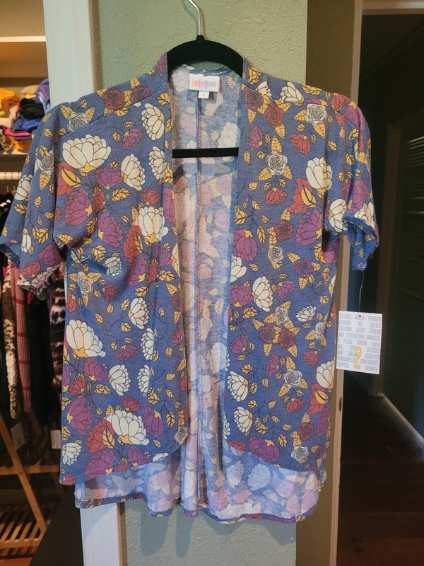 Kids Bianka Lularoe Floral NWT Cardigan 
