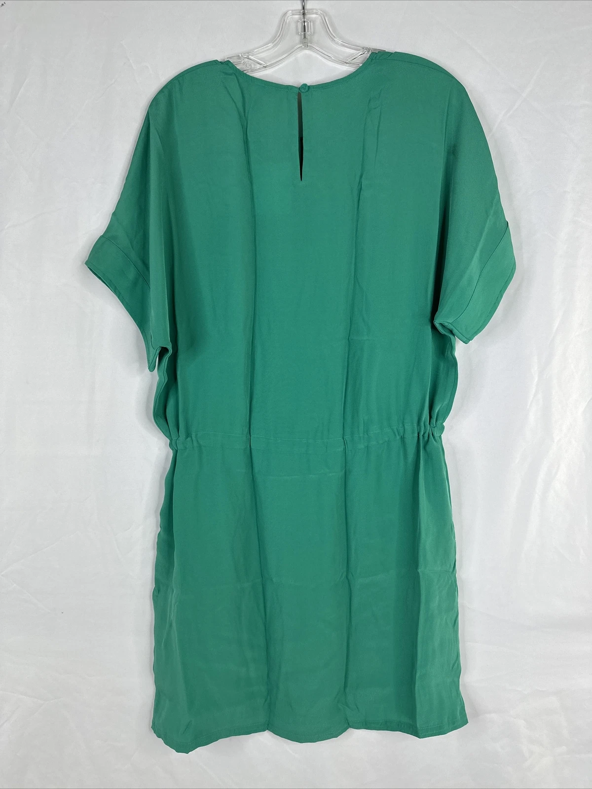 UNDERCOVER Abito Victoria Secret donna taglia S verde manica corta lunghezza ginocchio nuovo