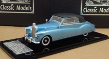 1/43 Rolls Royce 1951 Phantom IV Cabriolet Chassis 4AF6  Metallic Blue (close）01