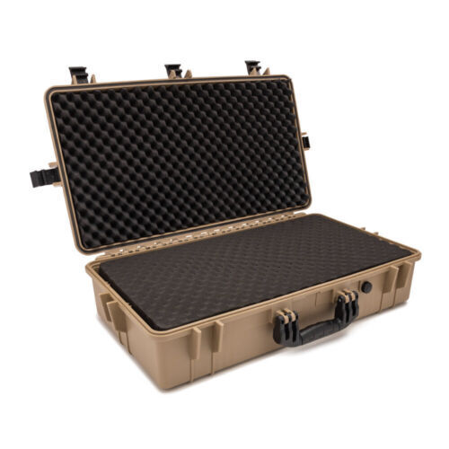 Koah Weatherproof Hard Case with Customizable Foam 28 x 17 x 7 In Tan - Bild 9 von 12