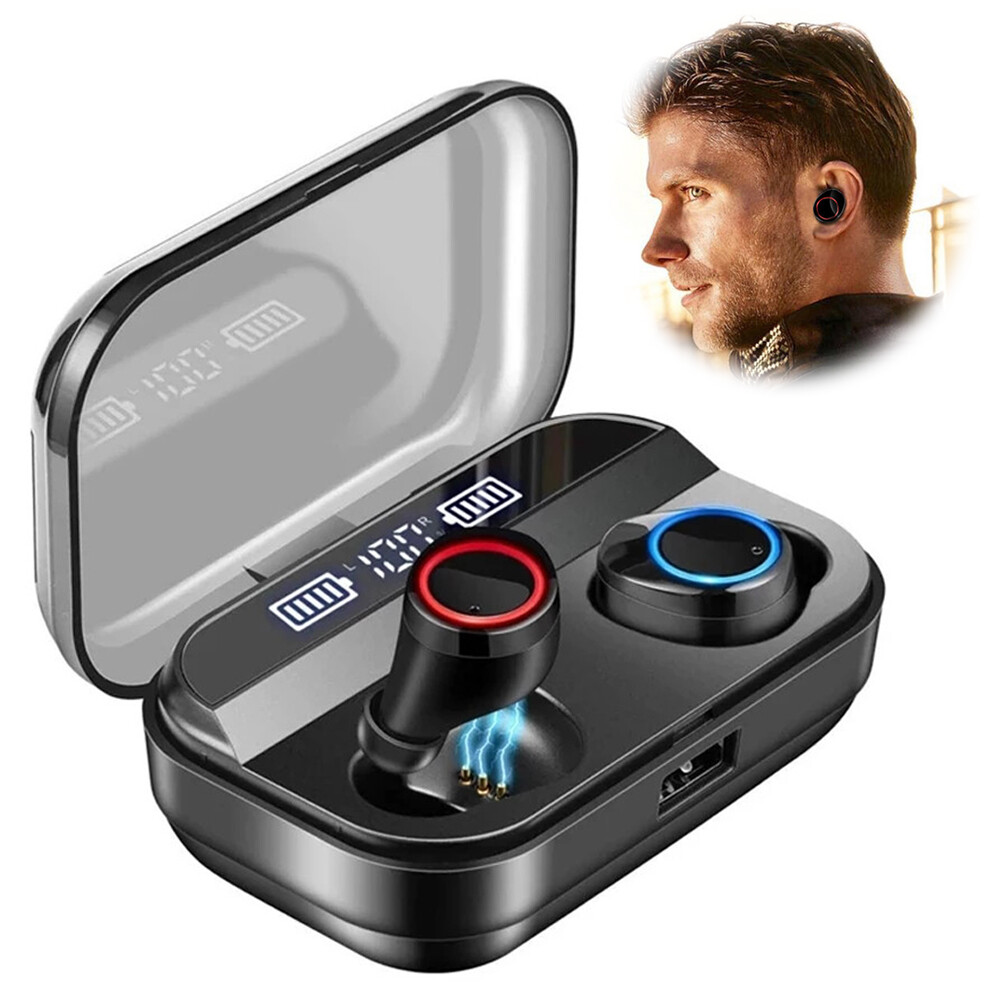 Bluetooth Headsets Mini Earphones with Charging Case for Android iOS