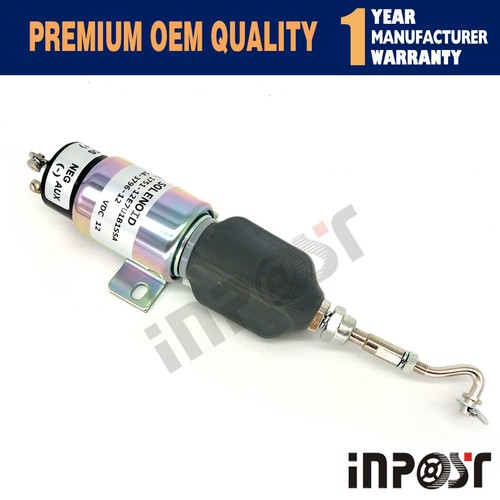 Shutoff Solenoid 1751-12E7U1B1S5A SA-3796-12 12V For Yanmar - Foto 4 di 4