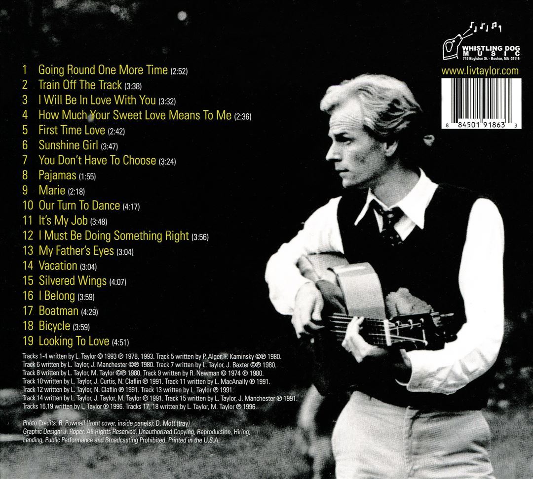リマスター盤！Livingston Taylor / LIV / 1971年