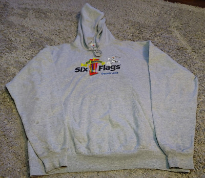 Looney Tunes 2006 Six Flags Darien Lake 45th Anniversary Hoodie