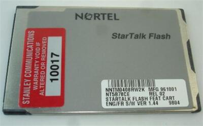 Nortel-Norstar NT5B78CE Software Card