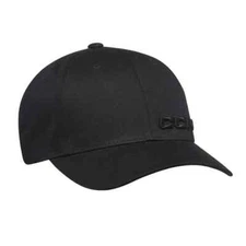 CCM Core Structured Adjustable Hat | Black on Black Dad Cap