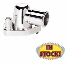 Billet Specialties 90620 - 90 Degree Water Neck for SB Ford - Polished