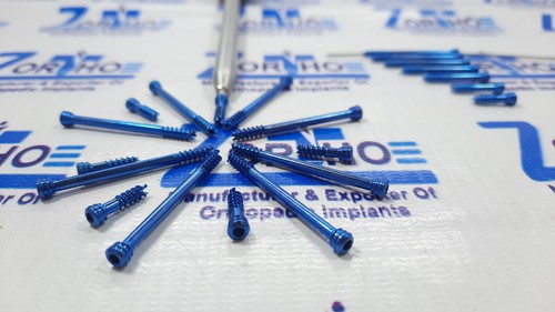 HerBert Screws 3mm , 14 to 40mm, Titanium screws with screw driver (71 Pcs) - Picture 2 of 9
