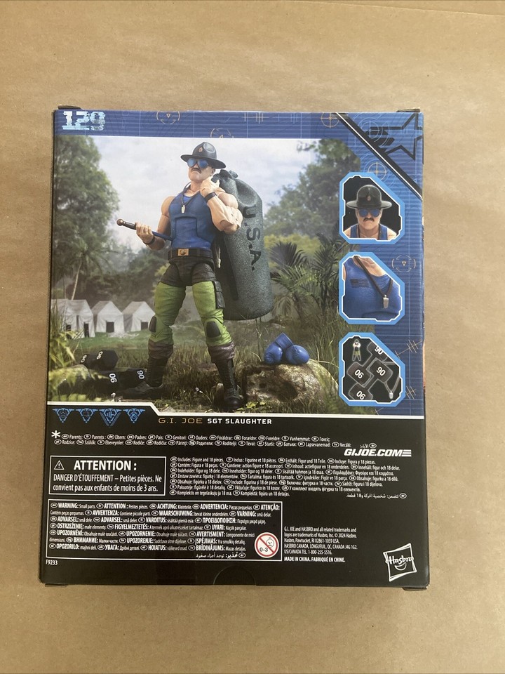 Figurine G.I. Joe Classified Series SGT Slaughter – Mad Marauders #129 – 1:12