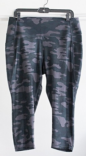 Gap Fit - Gr. XL Damen Sculpt Revolution High Waist Camo Leggings mit Tasche - $ 70