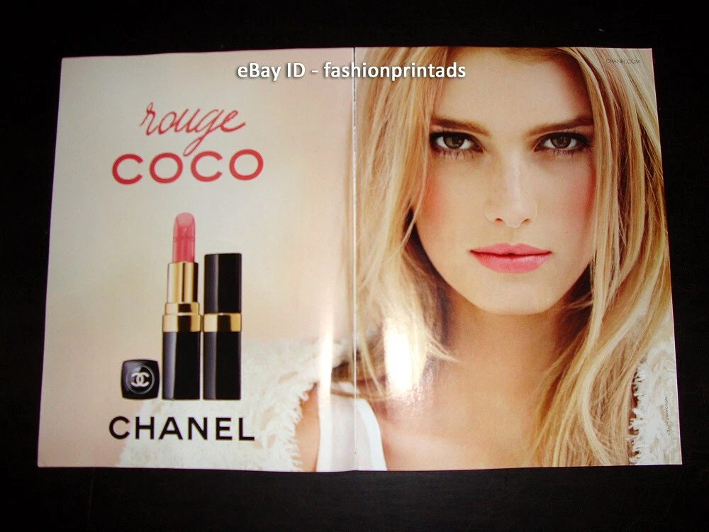 CHANEL Beauty 2-Page Magazine PRINT AD 2012 SIGRID AGREN | eBay