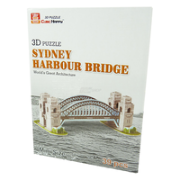 Cubic Fun Sydney Harbour Bridge 3D Puzzle Spielzeug Modell BrüCke 39 Teile
