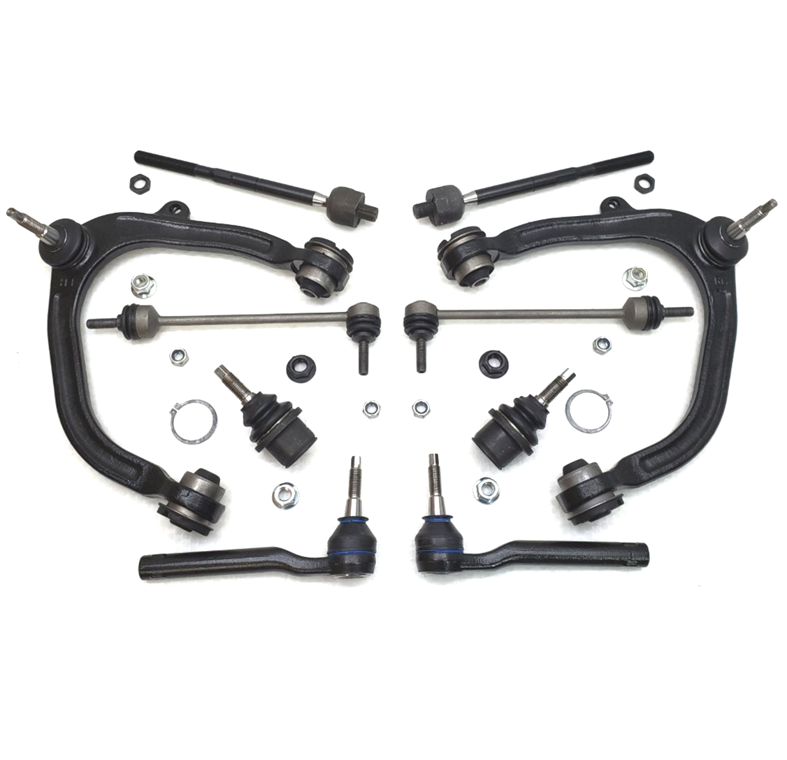 HD Ford F150 Raptor Control Arm Ball Joint Tie Rod Steering Kit 2010 2014 6.2L eBay