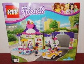 LEGO FRIENDS #41320  "Heartlake Frozen Yogurt Shop" - 100 % Complete w/ Manuals