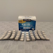 Kirkland Quit2 Nicotine Gum 2mg Ice Mint 80 count Compare to Nicorette Exp 07/26