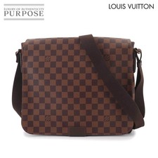 Louis Vuitton Damier Shoulder Bag Ebene N41212 District