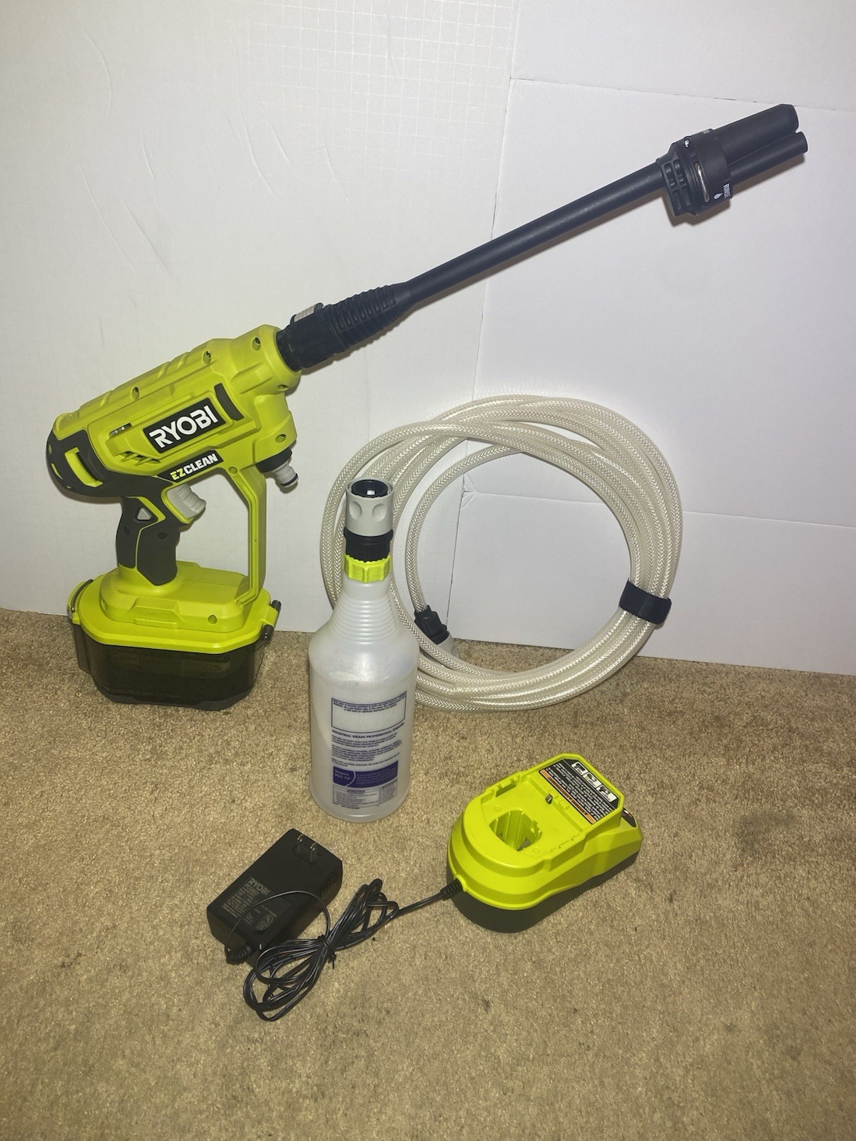 Ryobi 18v ONE+ EZ Clean Cordless Power Washer w/4 Ah Battery