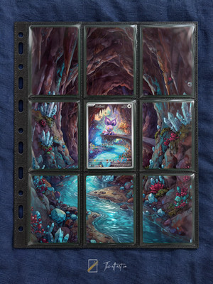 Pokemon Noibat 169/159 Journey Together Extended Art Binder Insert 3x3 9-Pocket