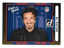 2016 PANINI DONRUSS NFL FOOTBALL #2 AL PACINO FANS OF THE GAME,ACTOR