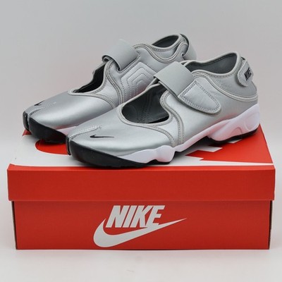 HM5737-003 Nike Air Rift Leather Metallic Silver (Women's) | eBay