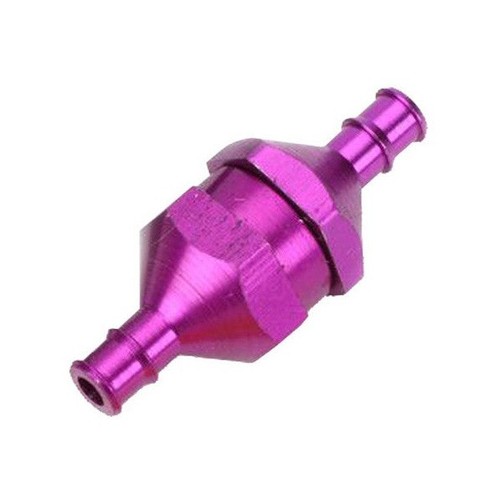 DuBro 835 In-Line Fuel Filter, Purple # DUB835 - Picture 2 of 2
