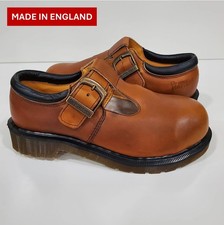   Dr. Martens Doc England MIE 90's Vintage Mustard Greasy Mary Janes UK3 US5  