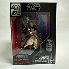 Star Wars The Black Series 40th Anniversary OBI-WAN KENOBI Titanium Series 02