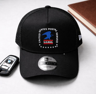 USPS Delivery Embroidered 9FORTY Trucker Hat Mesh Adjustable Work Cap