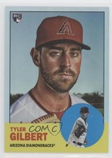 2022 Topps Archives 1963 Topps Design Rainbow Foil 77/199 Tyler Gilbert #5 1u6