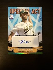 2023 Topps Big League Ken Waldichuk RC Opening Act Auto #OAA-KW Athletics