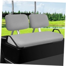 Golf Cart Seat Covers Set for Yamaha G22 G19 G16 G14 G11 G9 G8 G2, Club Gray