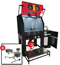 Redline Repp70 Clamshell Pressure Pot Media Sand Abrasive Blast Cabinet