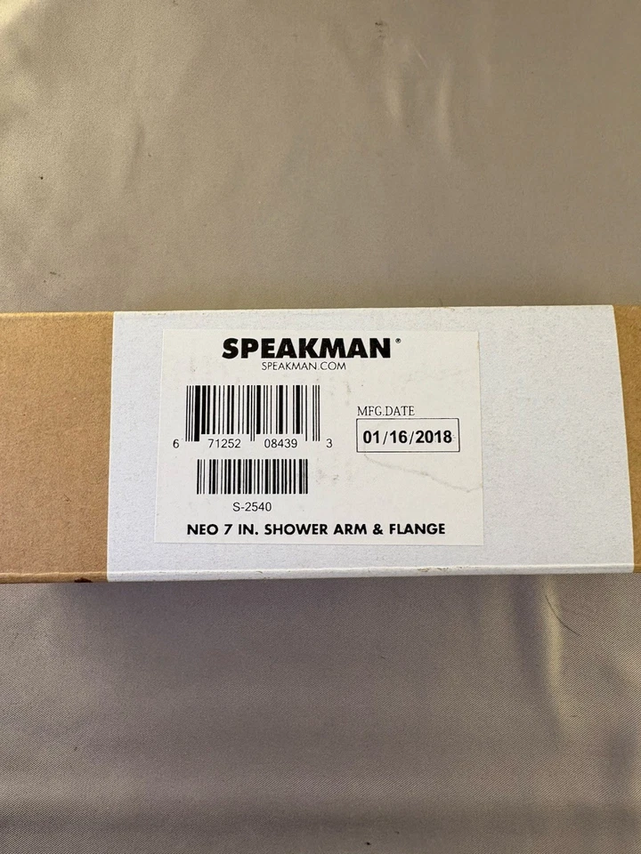 Brazo de ducha y brida Speakman S-2540 Neo 7" acabado cromado Foto 3 de 4