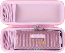 Hard Case Compatible with JBL Flip 7 6 5 4 Waterproof Portable Speaker Pink ...