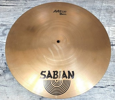 Sabian AA-Series 20'' Flat Bell Ride Brilliant Becken Cymbal  D    TOPDEAL 
