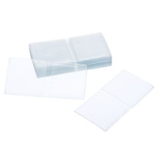 2.1"x4.2" Coin Sleeves Holders Pocket Coin Flip Coin Protector Pouch Fold 10pcs