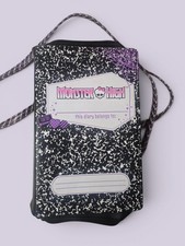 Monster High Composition Notebook Diary Crossbody Bag Spirit Halloween