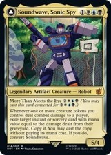 Soundwave, Sonic Spy - Near Mint MTG Universes Beyond: Transformers