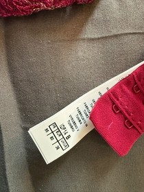 Aubade Tresor Infini brief XXL and Balconette Bra Red